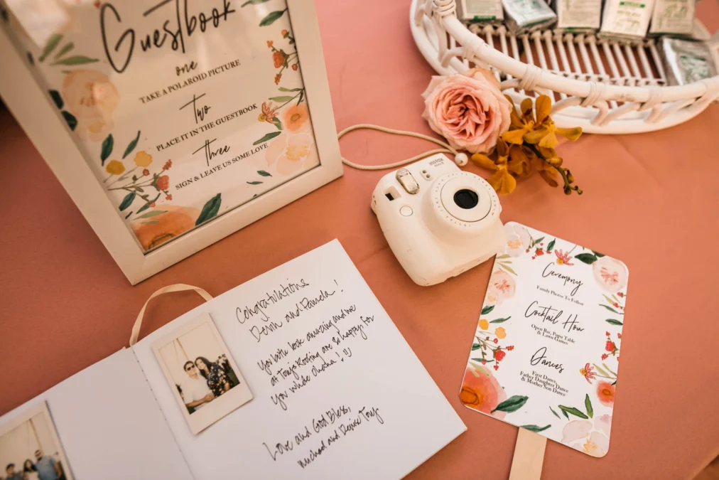 wedding guest book